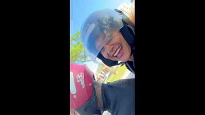 Levei a Famosinha pra fazer uma trilha de moto não resisti e comi ela no final